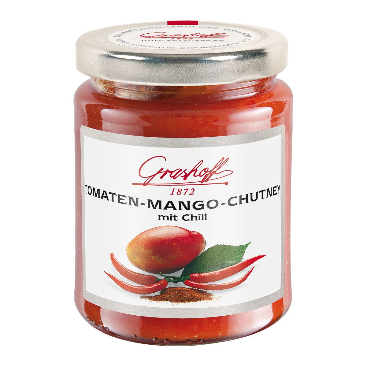 Tomaten Mango Chutney mit Chili 200 ml