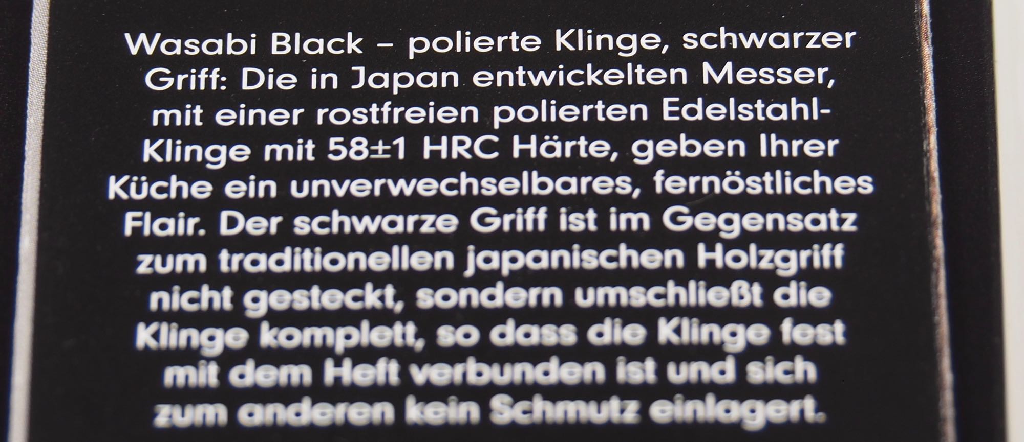 Kai Wasabi Yanagiba black, Japanisches Messer Kai Europe